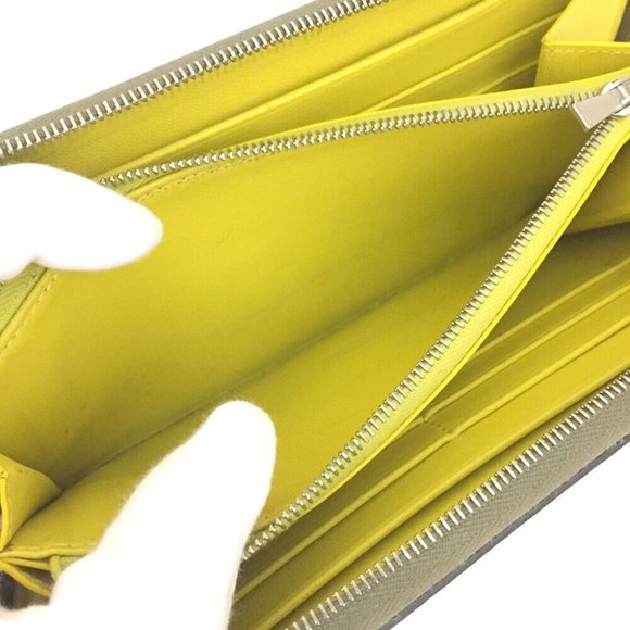 CELINE Logo Zippy Zip Around Long Wallet /1E6533 - Picture 7 of 8